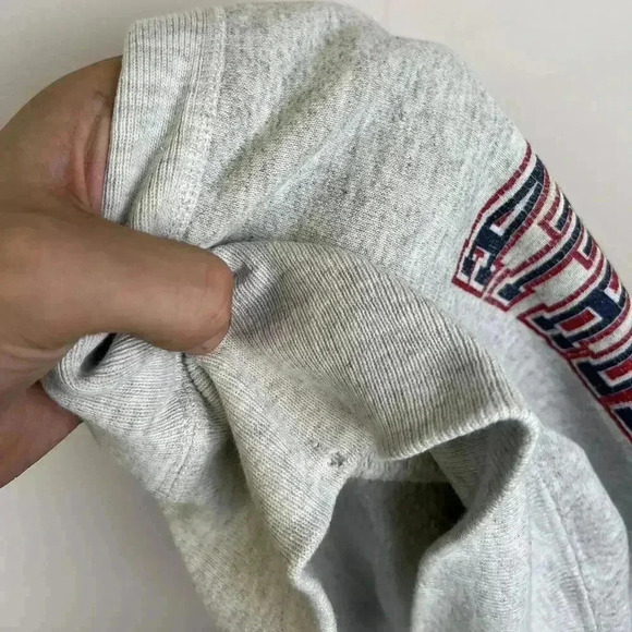 90s Vintage Lee Brewery Athletic Department Sweatshirt - XXL Size L - Picture 5 of 6